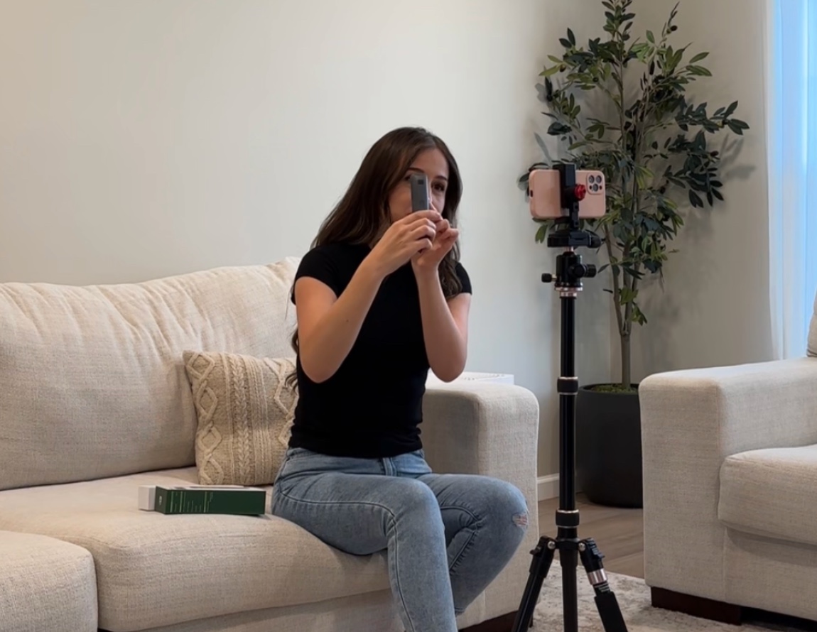 Recording Amazon Review Video